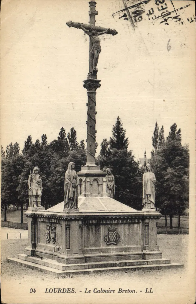 Lourdes - O Calvário Bretão — editor LL, n° 94 - Frente