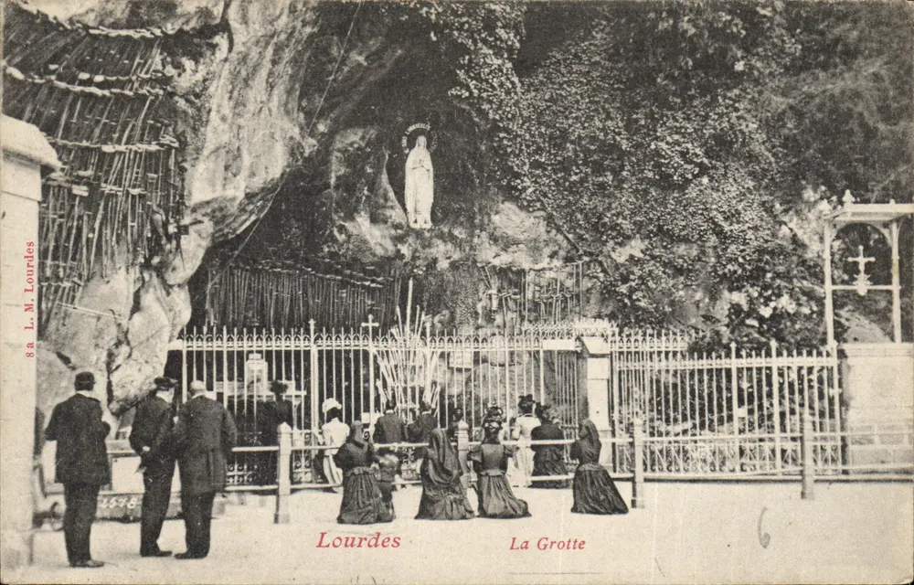 Lourdes — A Gruta — L.M. Lourdes, n° 1578 - Frente