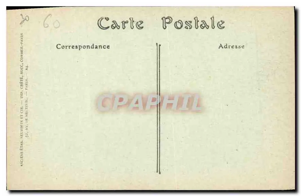 Beauvais — Bandeira de Jeanne Hachette — ND Phot. - Verso