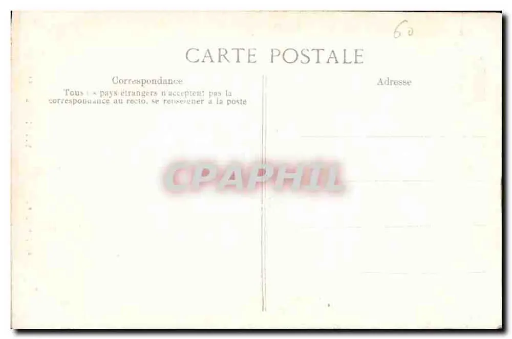Beauvais — A Catedral — Editor não identificado, n° de série 12 - Verso