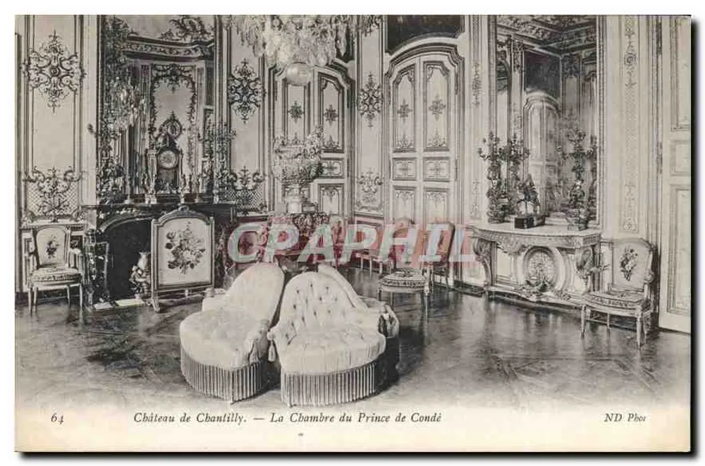 Schloss Chantilly — Das Zimmer des Prinzen von Condé — ND Fotografie - Vorderseite
