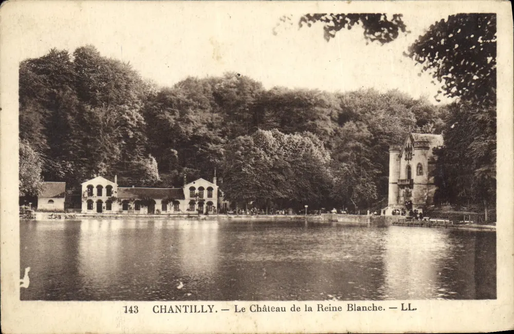 Chantilly — O Castelo da Rainha Branca — LL. — n° 143 - Frente