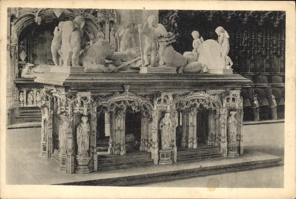 Kirche von Brou — Grabmal von Philibert Le Beau — Edition der historischen Denkmäler - Vorderseite