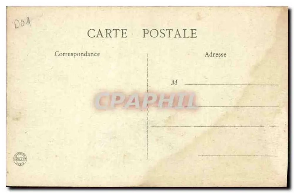 Arredores de Bourg (Ain) — Igreja de Brou - O Coro — B.F., Paris - Verso