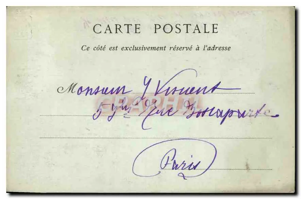 Letzter Morgen von Marie-Antoinette, von L. Baader — Collections ND. Phot. — n° 238 Dr. - Rückseite