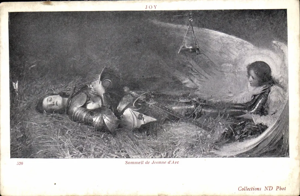 Dormitório de Joana d'Arc — ilustração — JOY, n° 520 - Frente