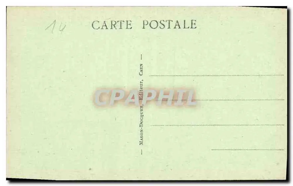 Caen - Kirche der Dreifaltigkeit und Spital, gegründet von Königin Mathilde, Ehefrau Wilhelms des Eroberers - Rückseite
