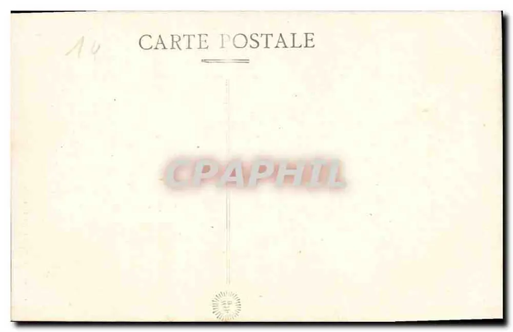 Caen — Velha Igreja de São Gilles — Coleção artística M. Provost « Au Rhedive » - Verso