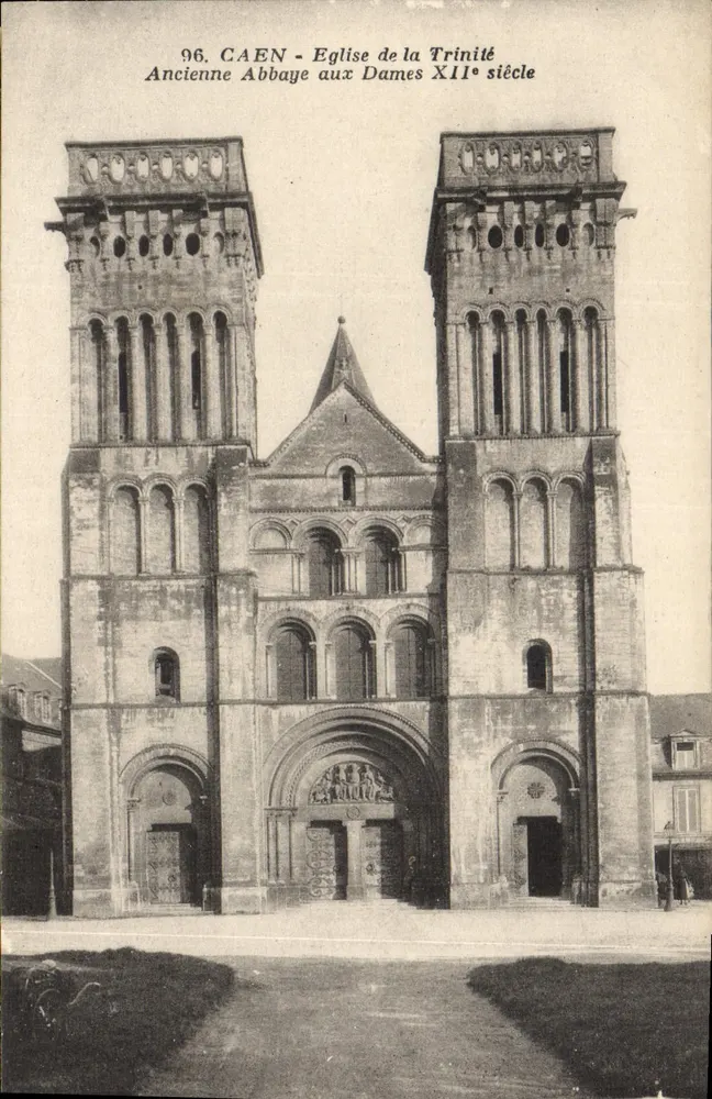 Caen - Kirche der Dreifaltigkeit, ehemaliges Damenstift des 12. Jahrhunderts — n°96 - Vorderseite