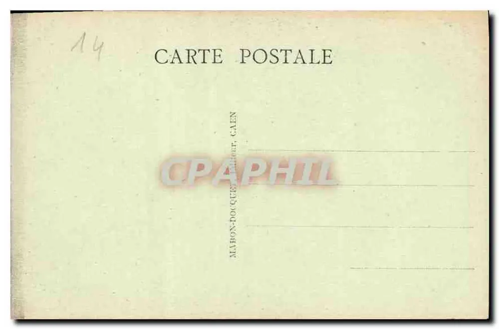 Caen - Kirche der Dreifaltigkeit, ehemaliges Damenstift des 12. Jahrhunderts — n°96 - Rückseite