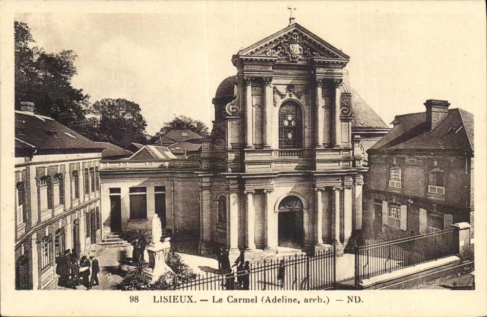 Lisieux — O Carmelo (Adeline, arq.) — ND. - Frente