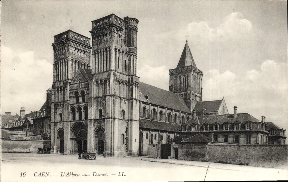 Caen — A Abadia das Senhoras — LL. — n°16 - Frente