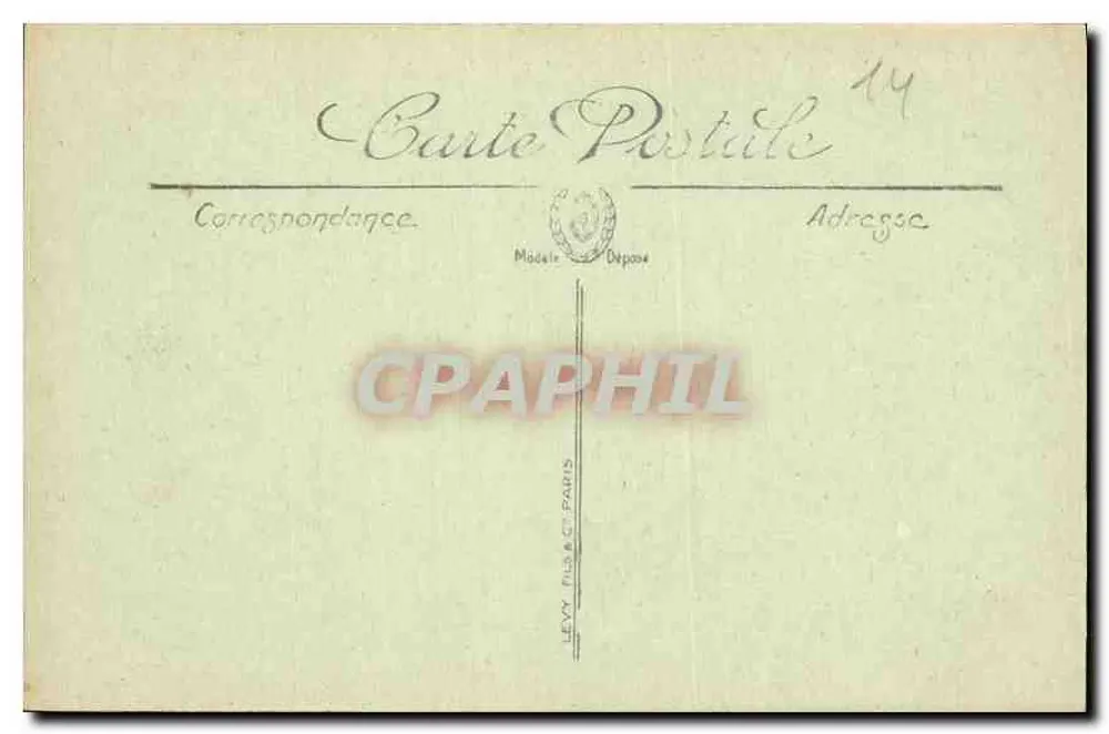 Caen — A Igreja de São Pedro — A Abside do Século XVII — LL - Verso