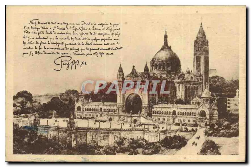 Basilika von Sainte-Thérèse des Kindes Jesu in Lisieux — Projekt des Geschnitzten Holzes — Verlag: Die Basilika-Schule - Vorderseite