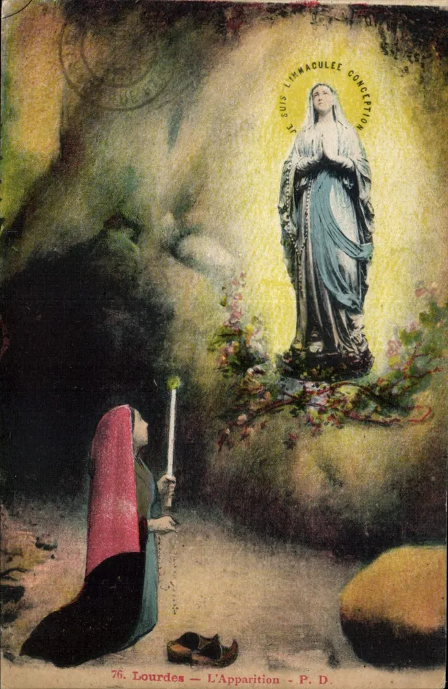 Lourdes — A Aparição — P.D - Frente