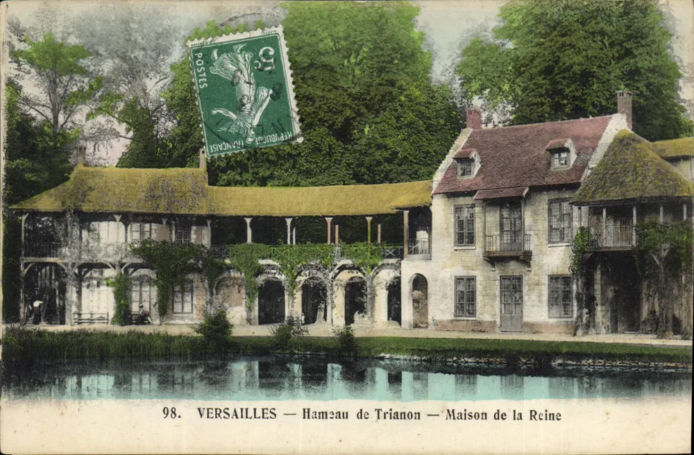 Versailles — Hameau de Trianon — Maison de la Reine — Verlag Manlien, Nr. 98 - Vorderseite