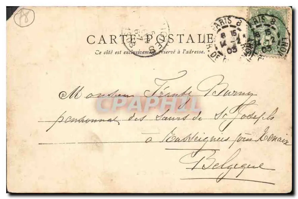 Petit Trianon — A Moinha — Fournier, editor. Versailles - Verso