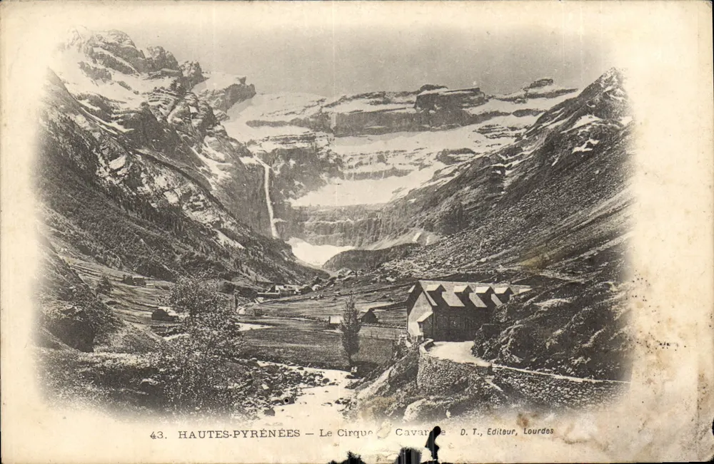 HAUTES-PYRÉNÉES — O Circo de Cavard — D.T., Editor, Lourdes - Frente