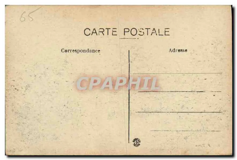 Lourdes — Vista Geral — Édit. F. Viron, n° 117 - Verso