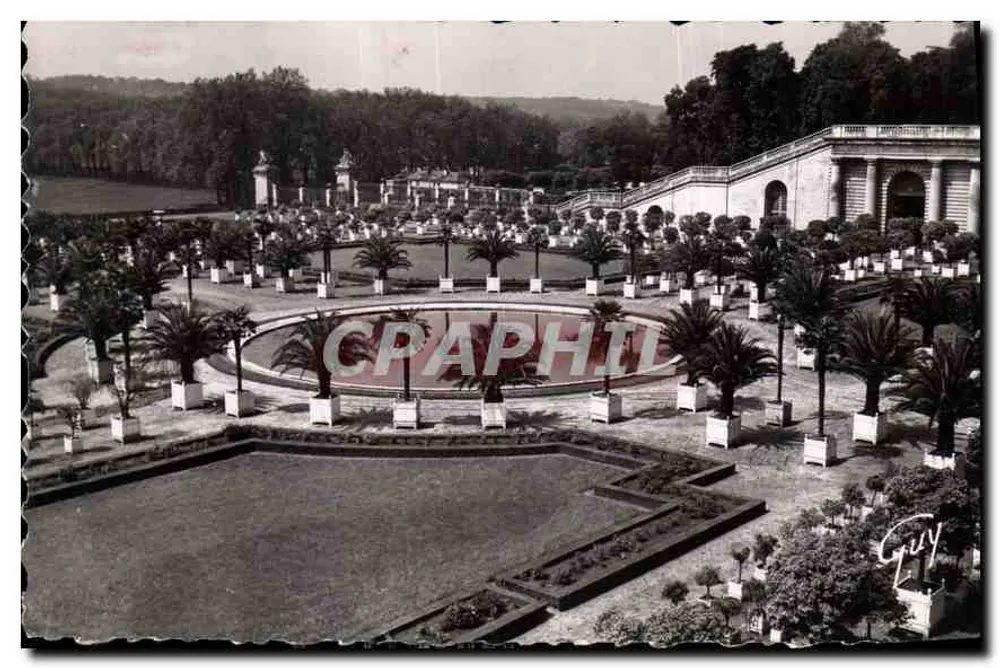 Versailles und seine Wunder — Die Gärten des Schlosses. Die Orangerie und ihr Bassin — André Laconte, Paris - Vorderseite