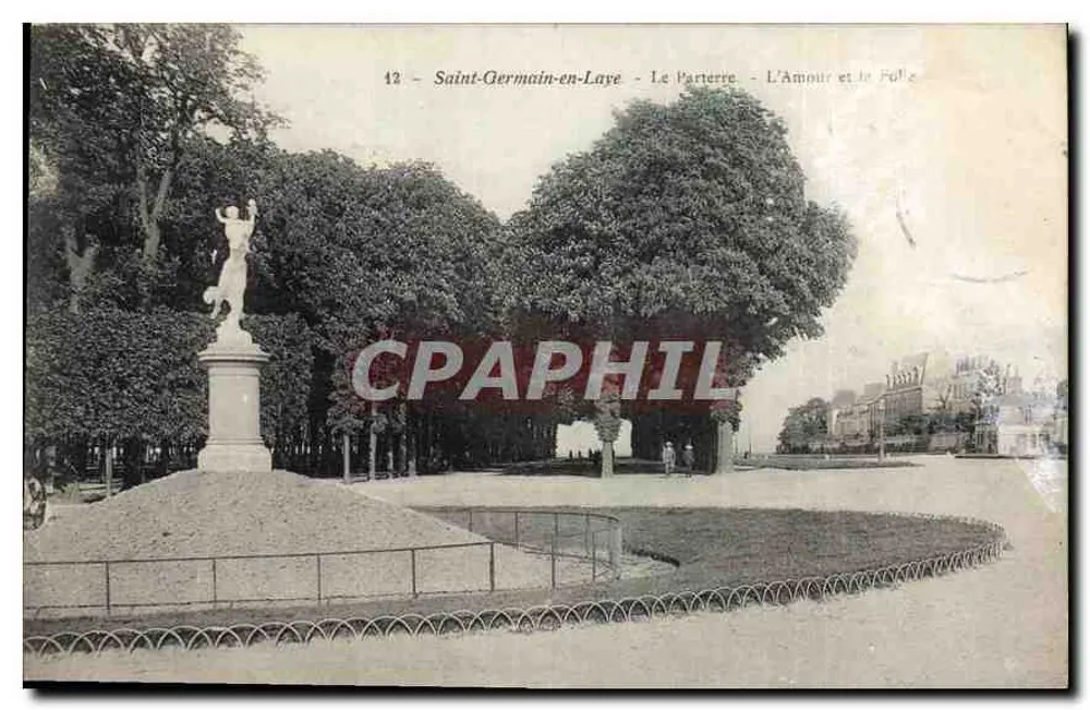 Saint-Germain-en-Laye - O Parterre - O Amor e a Paz - Frente
