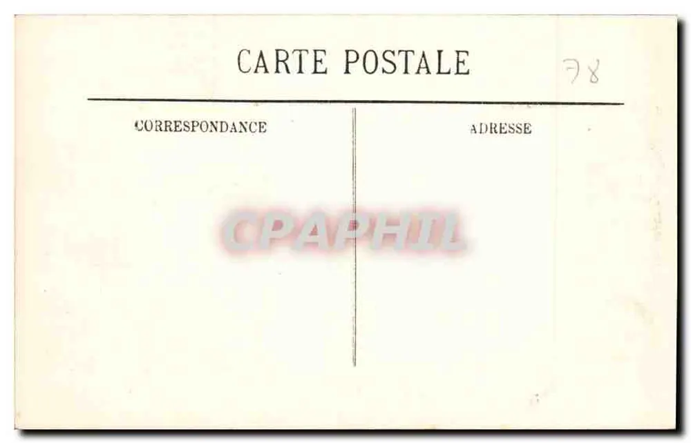 Versailles — O Petit Trianon — A Fachada — LL. - Verso
