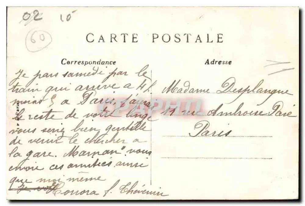 PierreFonds — O Castelo — Edição artística R. Marotine - Verso