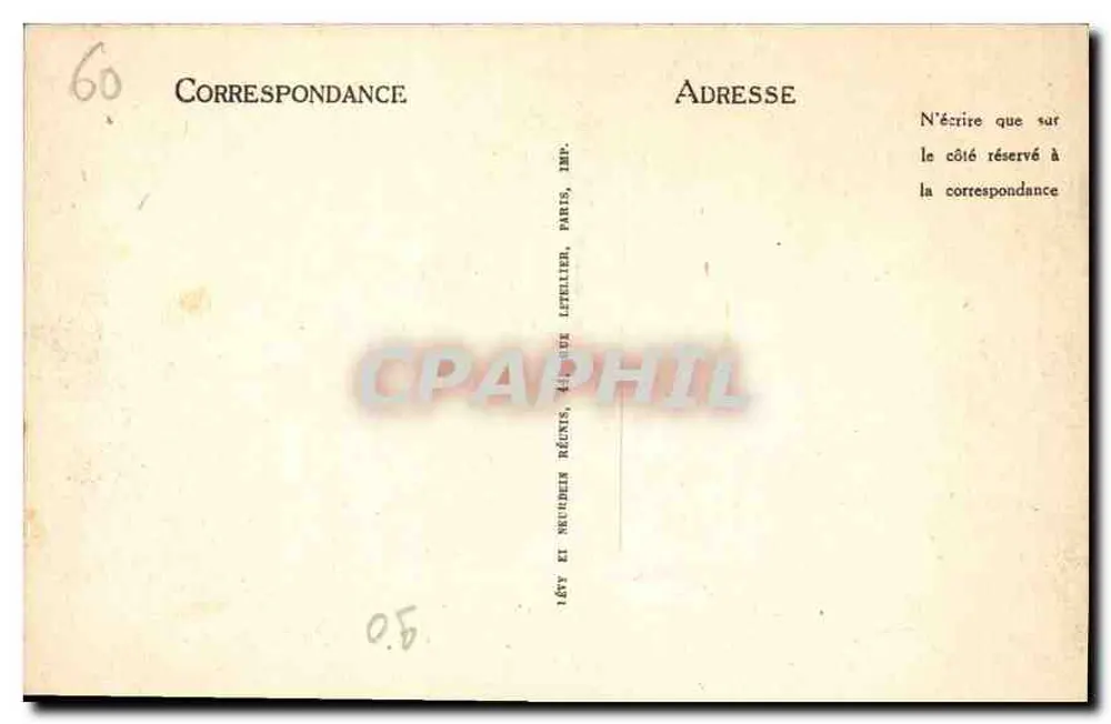 Compiègne — La Plaza del Ayuntamiento — L.L. - Reverso