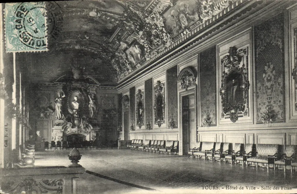 Tours - Rathaus - Saal der Feste — Verlag Call, R. et L. - Vorderseite