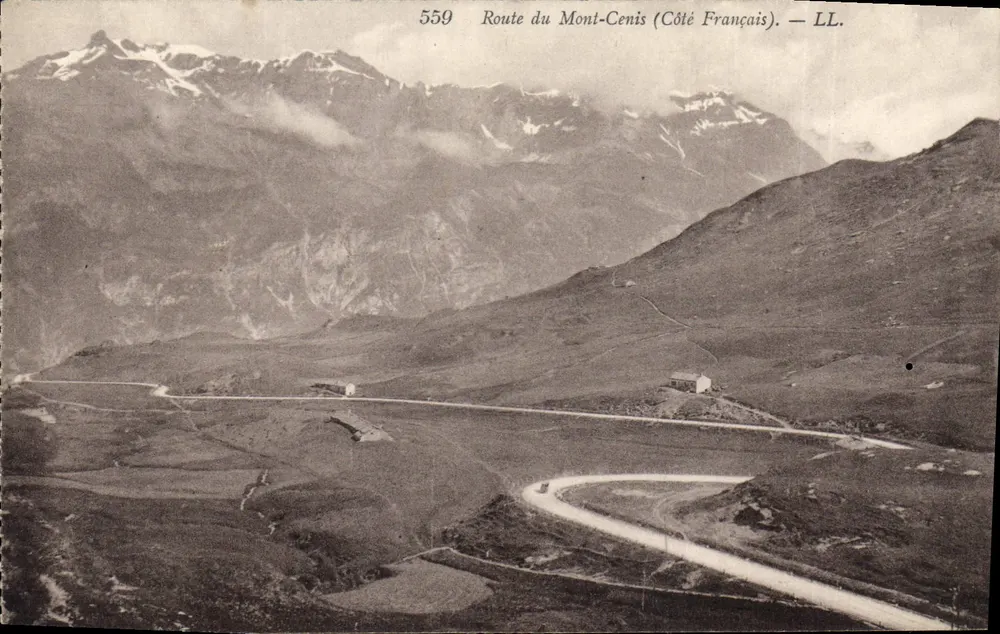 Estrada do Mont-Cenis (Lado Francês) — LL. — n° 559 - Frente