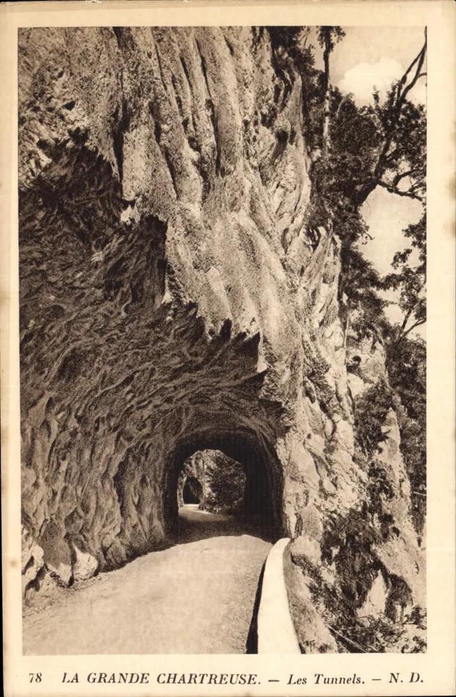La Grande Chartreuse — Os Túneis — N.D. - Frente