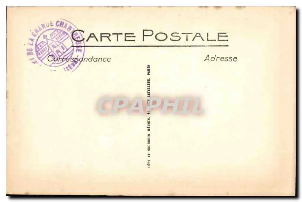 La Grande Chartreuse — Os Túneis — N.D. - Verso