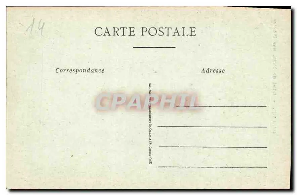Caen — Hotel de Than, een raam — n° 172 - Achterkant