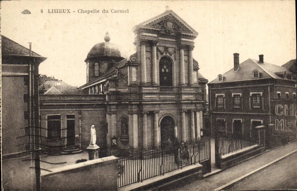 Lisieux - Capela do Carmelo — editor desconhecido, n° 8 - Frente