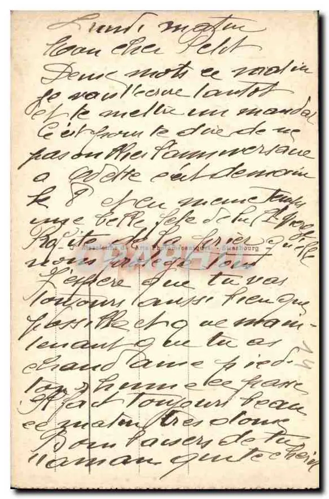 Lisieux - Capela do Carmelo — editor desconhecido, n° 8 - Verso