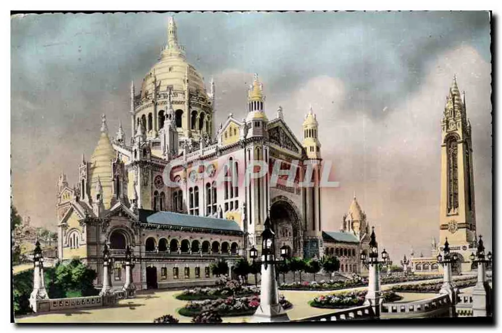 Basílica de Lisieux — Panorama geral — Fabricação Francesa - Frente