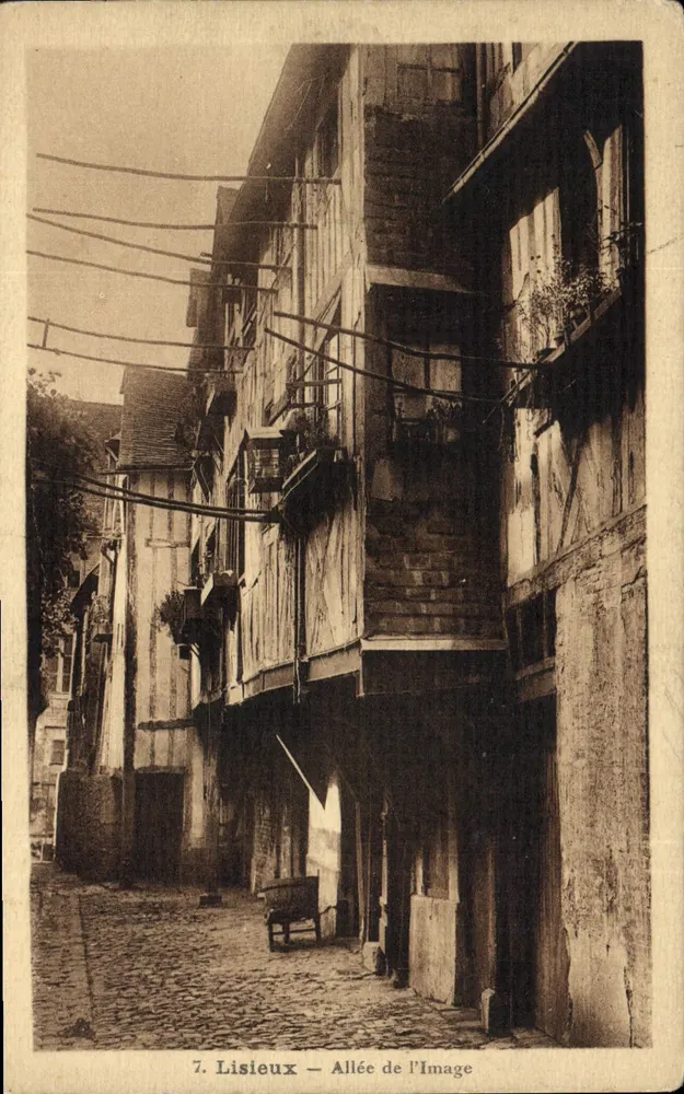 Lisieux — Avenida da Imagem — Edição J. Monjour - Frente