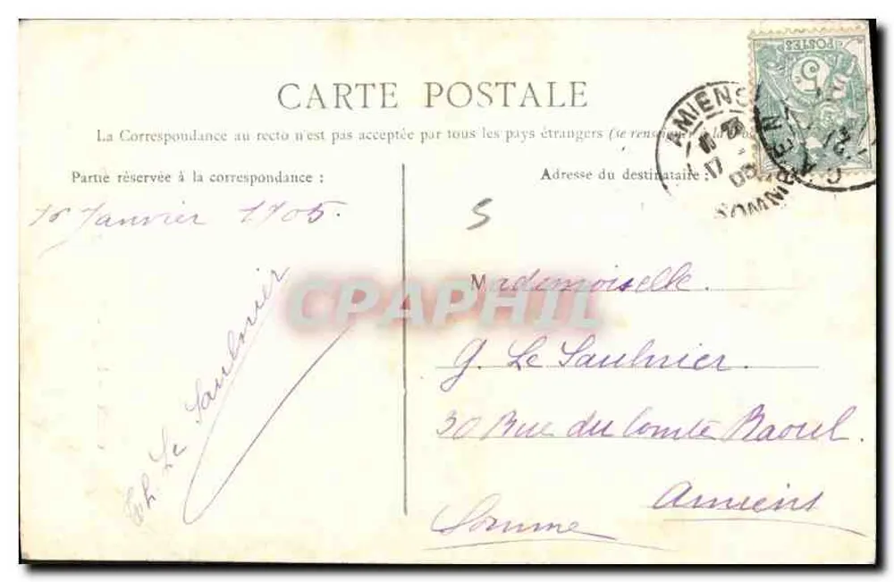 Caen — A Igreja de São Pedro — L. D. - Verso