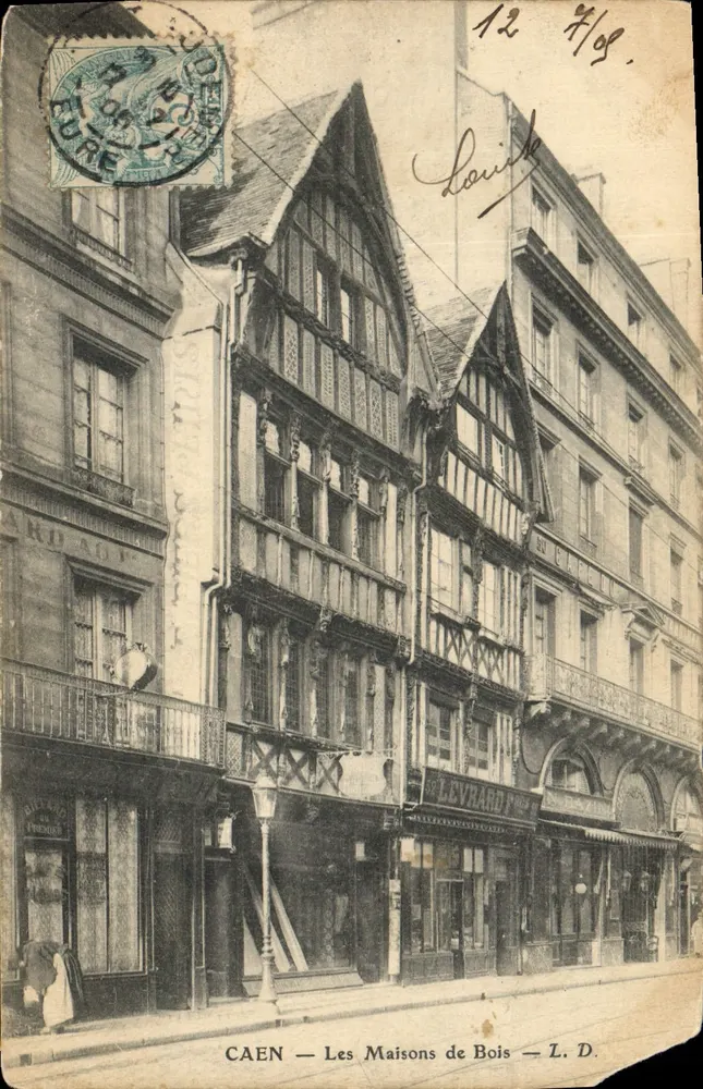 CAEN — As Casas de Madeira — L. D. - Frente