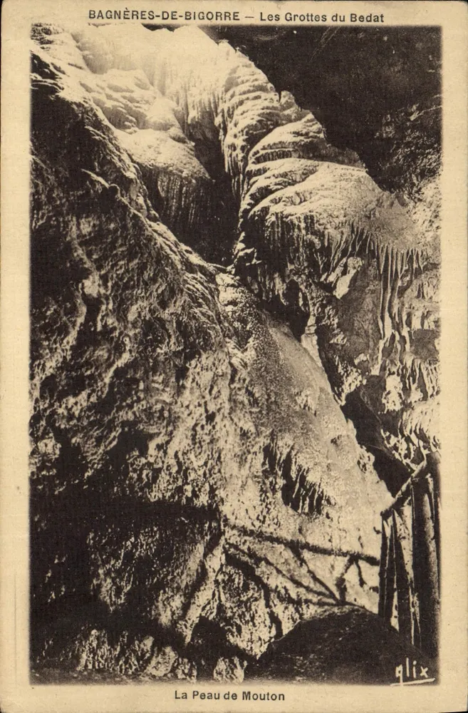 Bagnères-de-Bigorre — Die Grotten des Bedat — Verlag Glix - Vorderseite