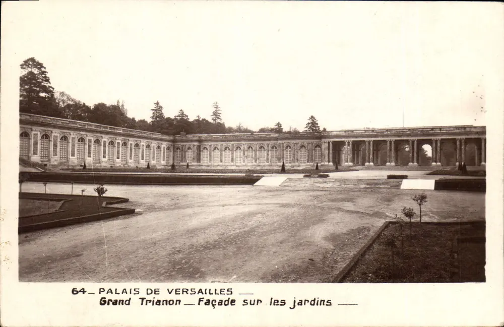 Grand Trianon — Fassade zum Garten — Schloss Versailles — n°64 - Vorderseite