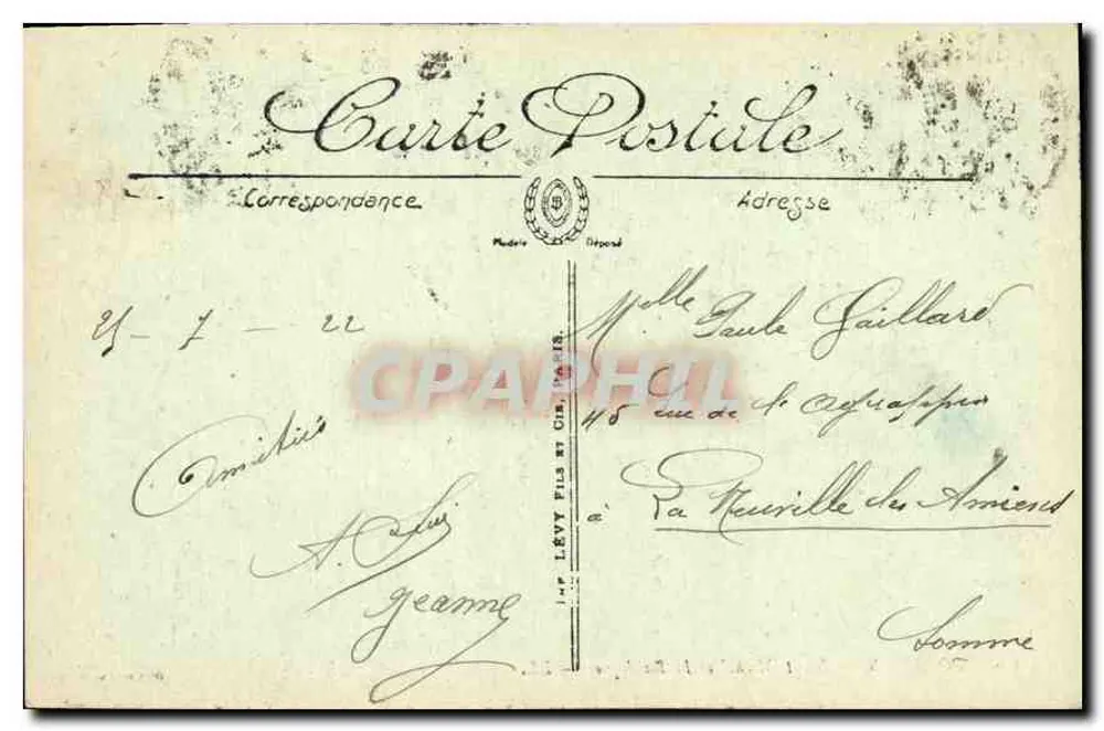 Lourdes — São Miguel e a Basílica — Selecta, n°96 - Verso