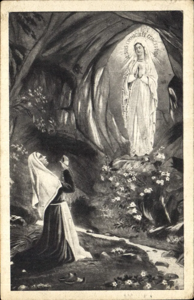 Lourdes — Aparecida de Nossa Senhora de Lourdes — Ed. P. Dore - Lourdes - Frente