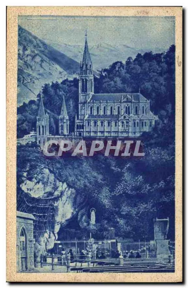 Lourdes — Castelo-Forte — Museu das Pirineus — editor não identificado, número de série não visível - Frente
