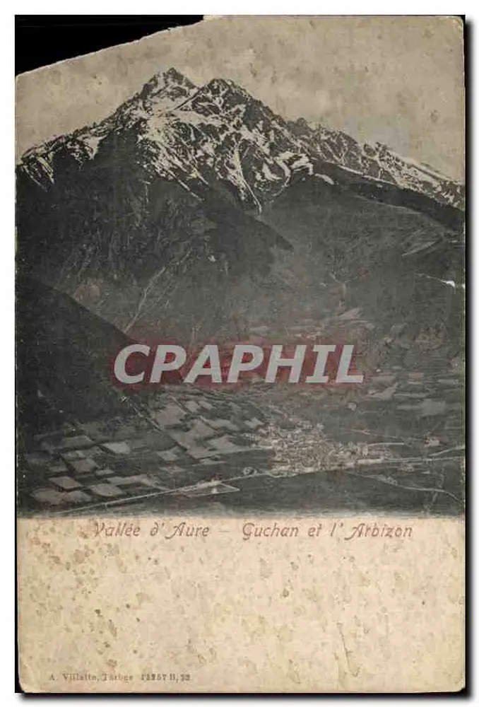 Vallée d'Aure — Guchan et l'Arbizon — A. Villalite, Tarbège - Frente