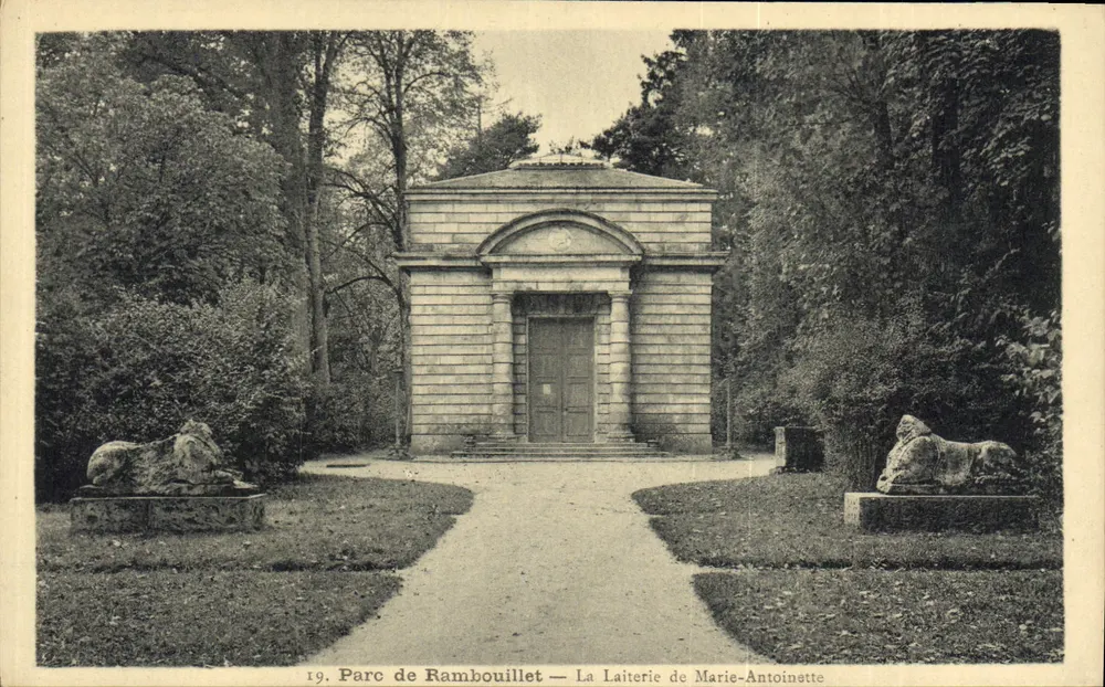 Park von Rambouillet — Die Käserei von Marie-Antoinette - Vorderseite