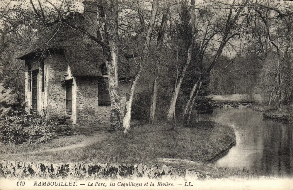 Rambouillet — Der Park, die Schale und der Fluss — LL. n°119 - Vorderseite