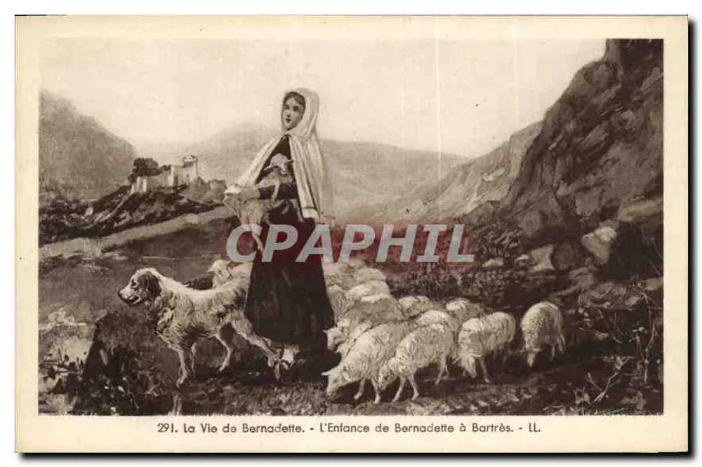 Die Kindheit von Bernadette in Bartrès — LL — n°291 - Vorderseite