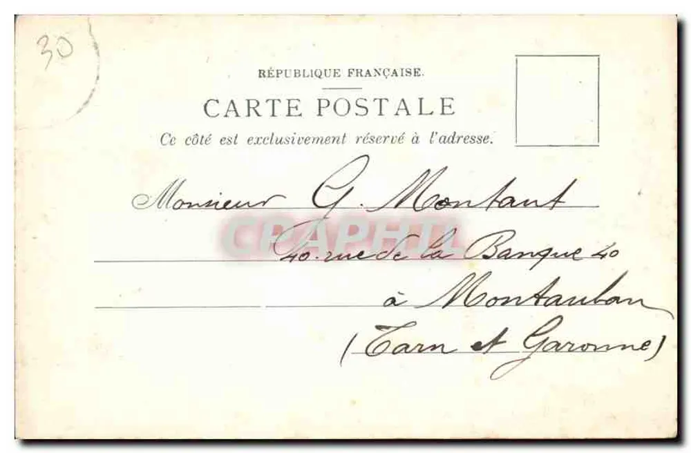 Nîmes — Palácio de Justiça — Maison Universelle, Nouvelles Galeries, Nîmes - Verso