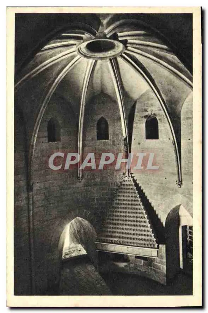 Aigues-Mortes (Gard) — Turm von Constance, Wachraum — Verlag: Sérv. Commercial Monument Historiques, Paris - Vorderseite